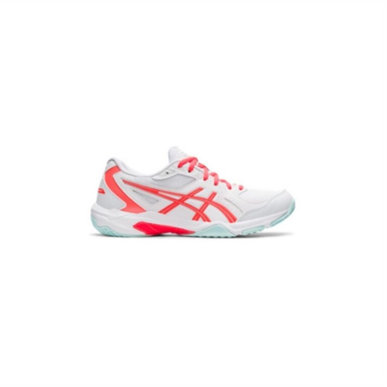 Asics Gel-Rocket 10 Dame White/Sunrise Red - OLD