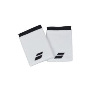 Babolat Logo Jumbo Wristband White/Rabbit