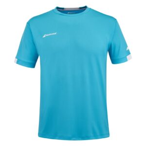 Babolat Play Crew Neck Tee Cyan Blue