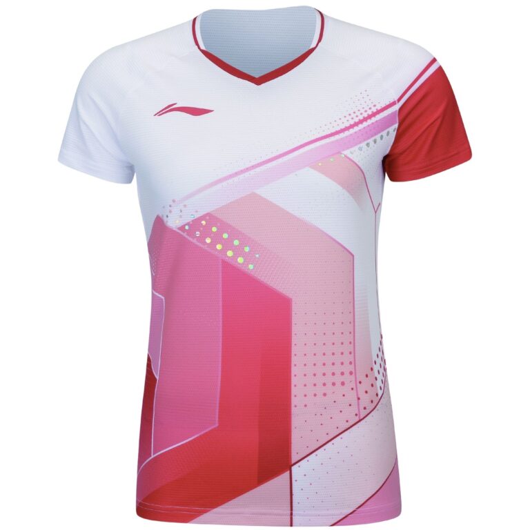 Li-Ning AAYS054-1 Women T-Shirt Mirror National White - OLD