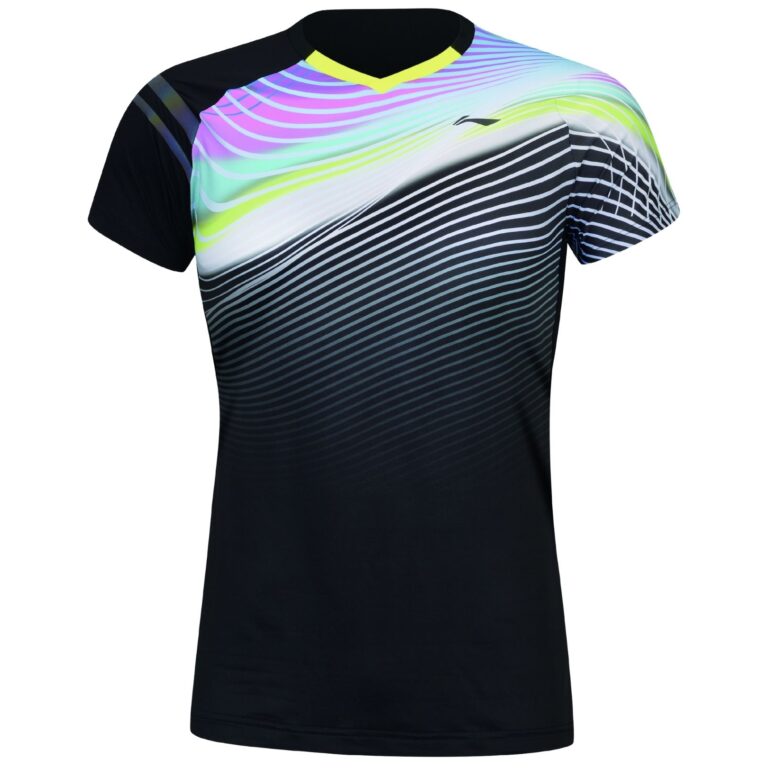 Li-Ning AAYS056-4 Women T-Shirt String Black - OLD