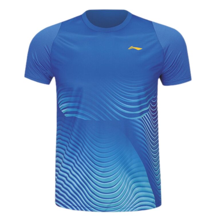 Li-Ning AAYS059-3 T-shirt Deep Water Blue - OLD