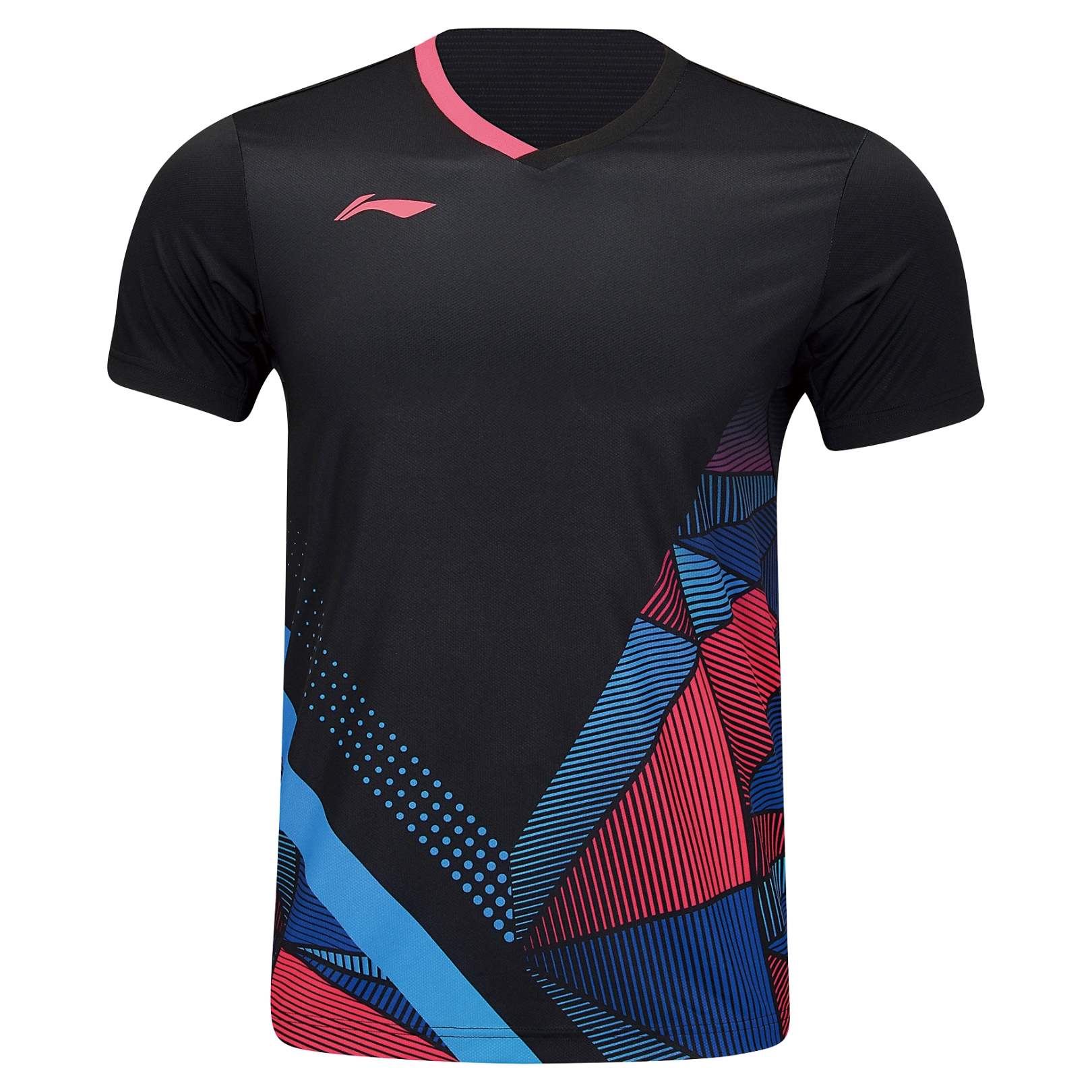 Li-Ning AAYU129-1 V Cube T-shirt Black - OLD