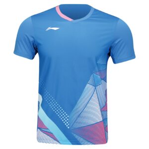 Li-Ning AAYU129-4 V Cube T-shirt Blue - OLD