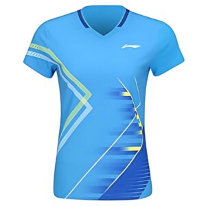 Li-Ning AAYV046-4 Players Women T-shirt Blue