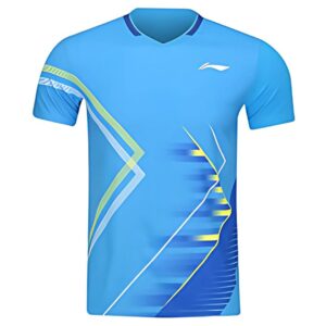 Li-Ning AAYV051-4 Players T-shirt Blue
