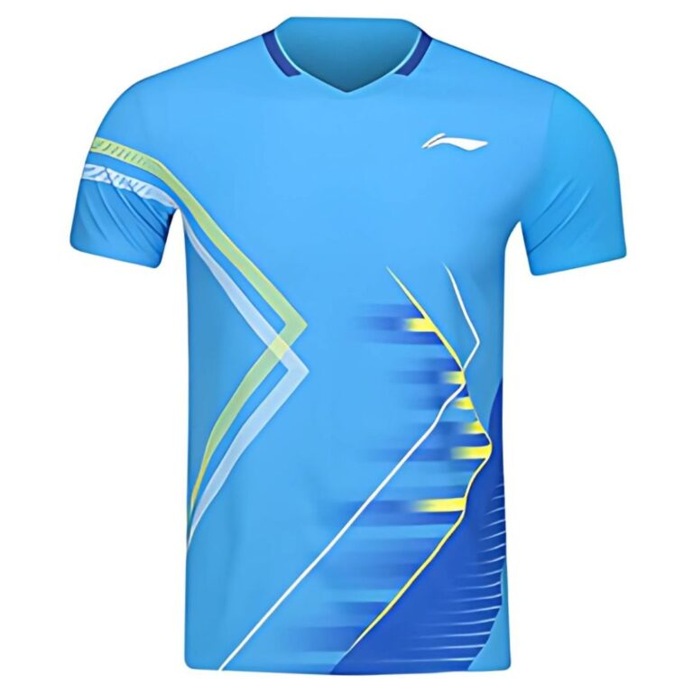 Li-Ning AAYV051-4 Players T-shirt Blue