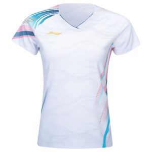 Li-Ning AAYV146-2 Side Effect Women T-shirt White