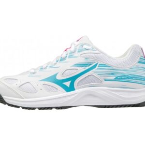 Mizuno Stealth Star Junior Hvid/Blå/Lyserød - OLD