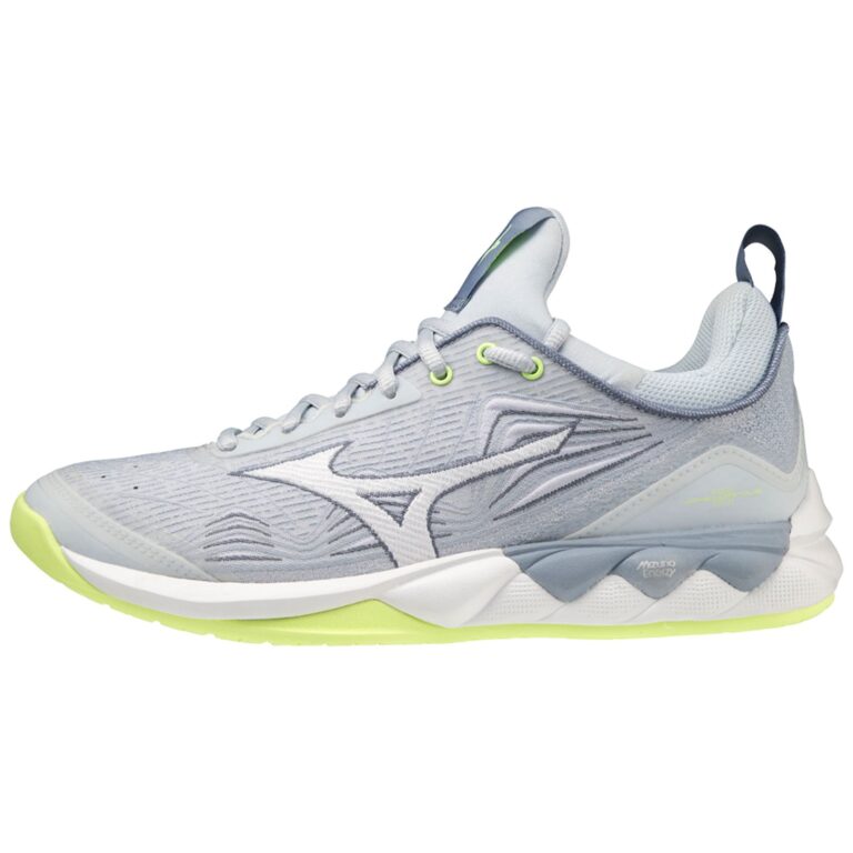 Mizuno Wave Luminous 2 Women Heather/White/Neo Lime - OLD