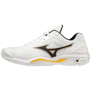 Mizuno Wave Stealth V White/Yellow - OLD