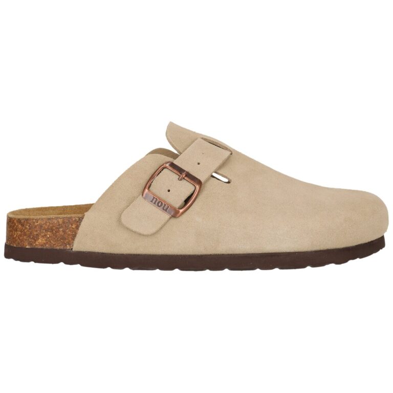 NOU Corwin Leather Cork Clogs Dame