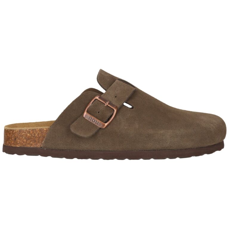 NOU Corwin Leather Cork Clogs Dame
