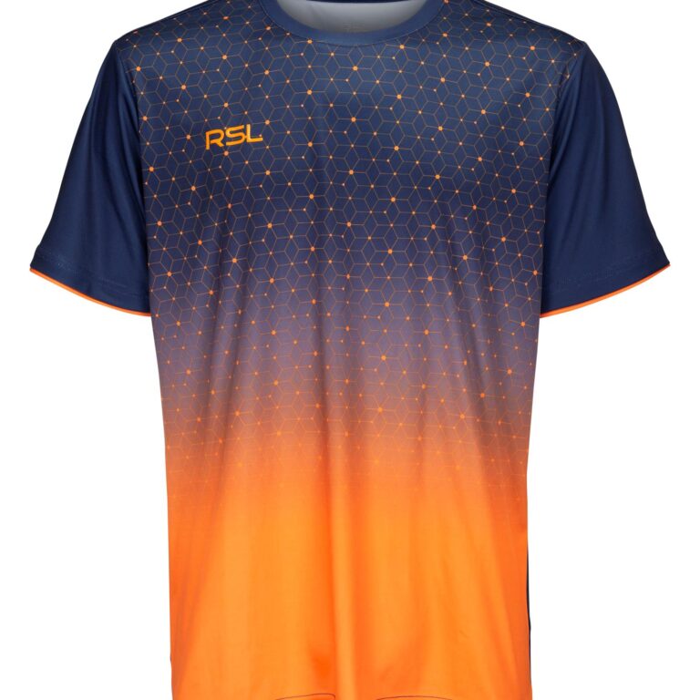 RSL Cirium T-shirt Navy/Orange - OLD