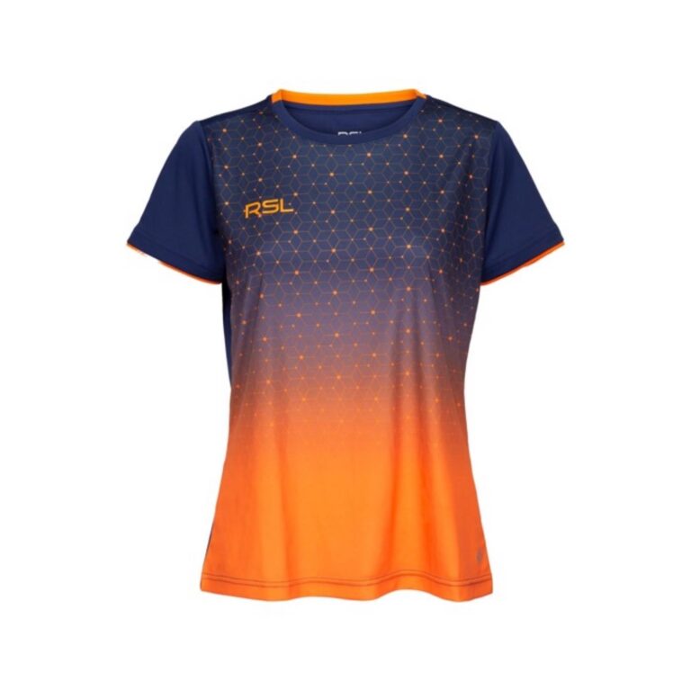 RSL Cirium Women's T-shirt Navy/Orange - OLD