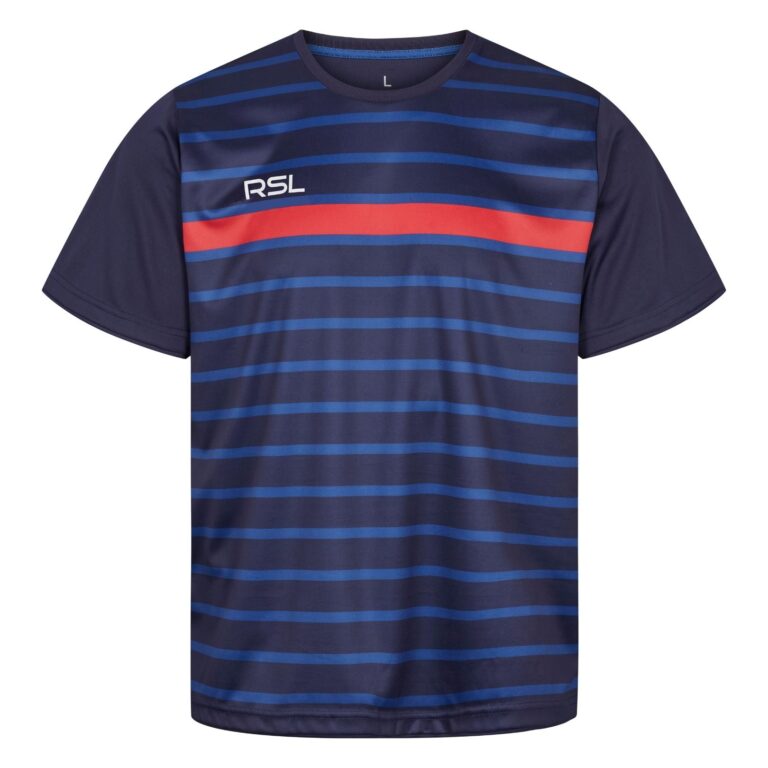 RSL Exo Junior T-shirt Blue/Red - OLD