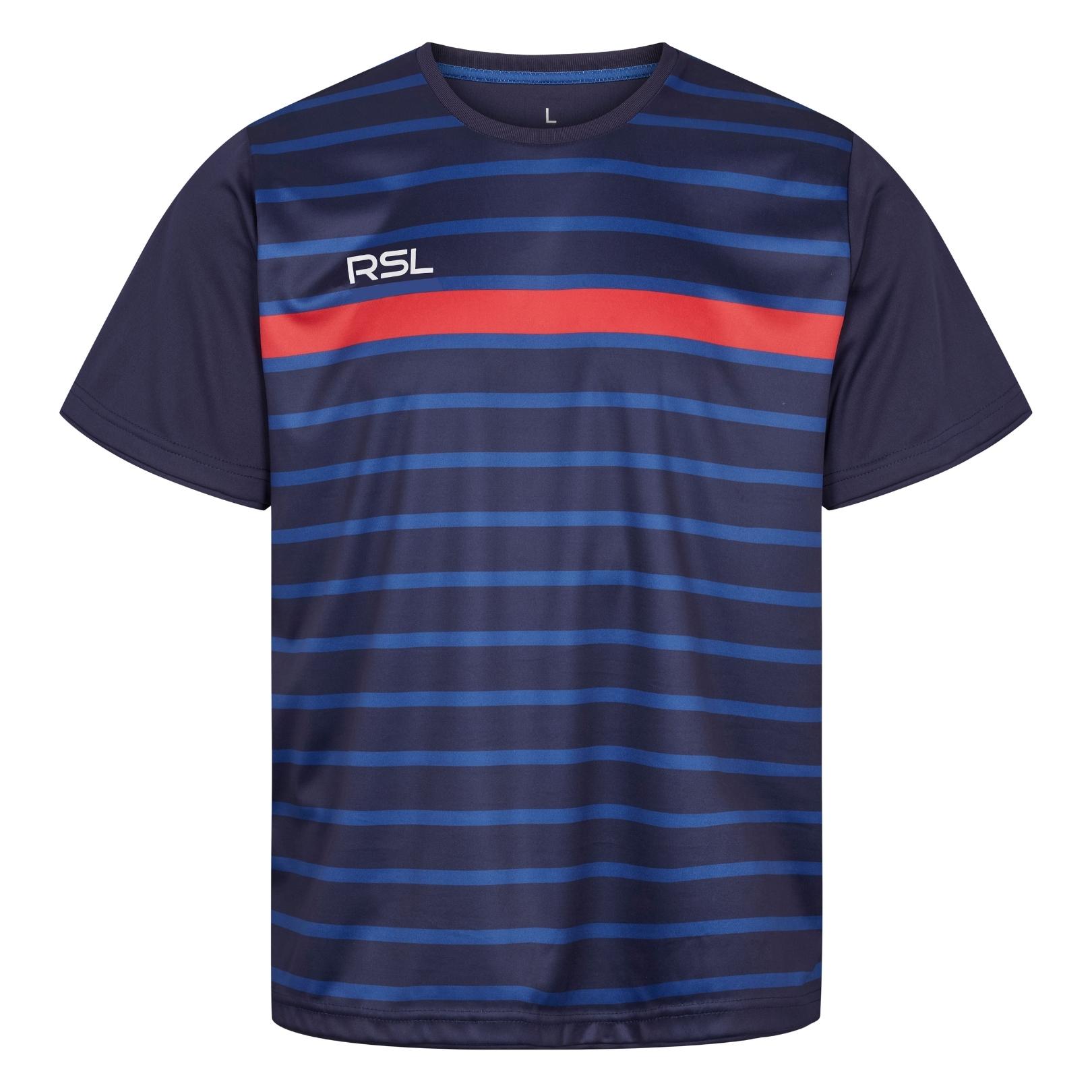 RSL Exo T-shirt Blue/Red - OLD