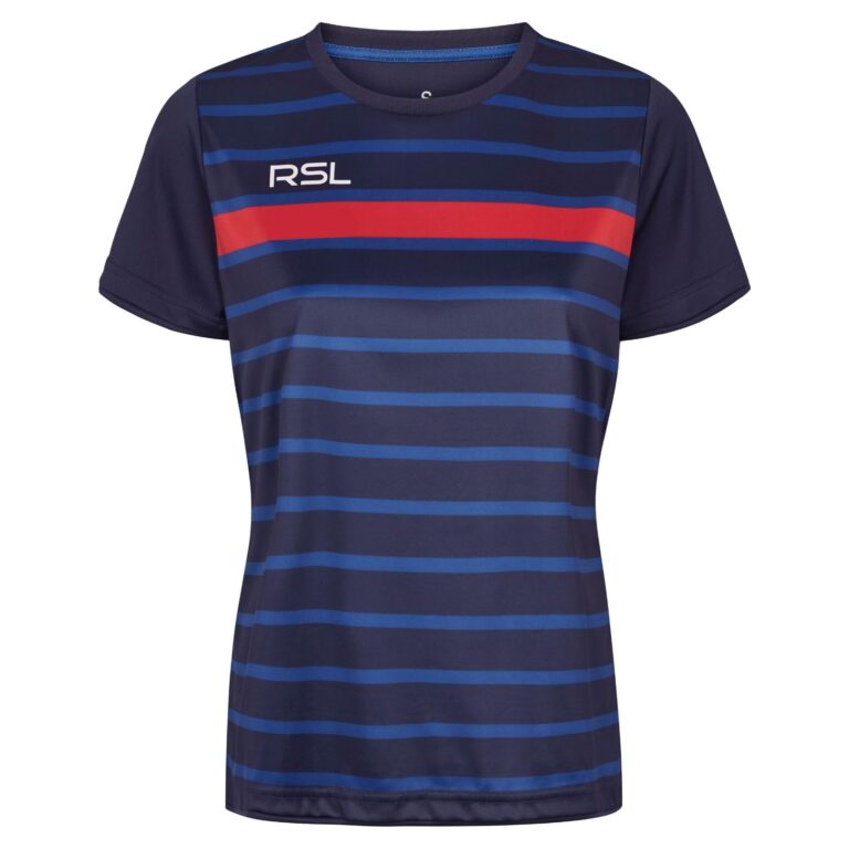 RSL Exo Women T-shirt Blue/Red - OLD