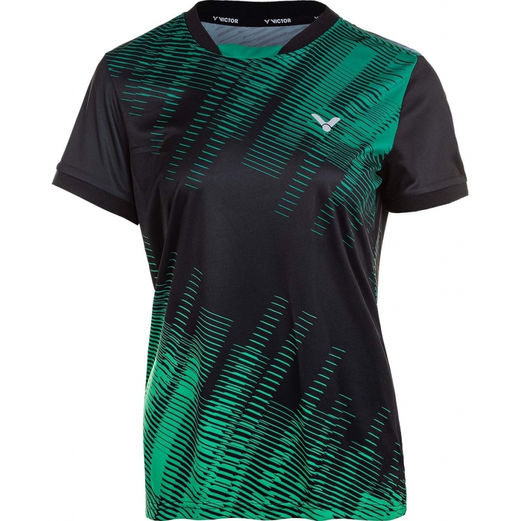 Victor Gaulie Dame T-shirt Black