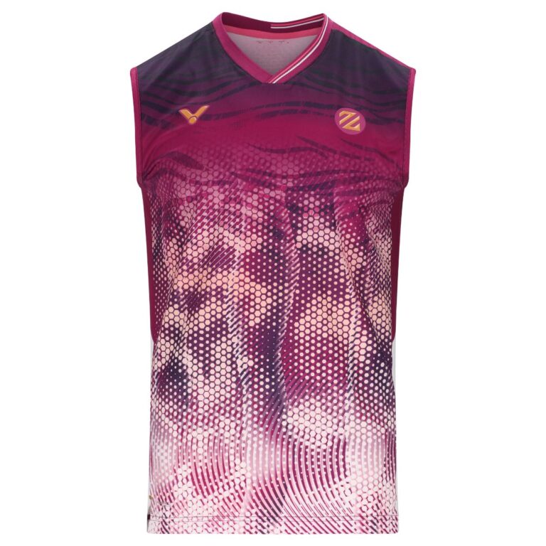 Victor T-65003 LZJ Sleeveless T-shirt Boysenberry