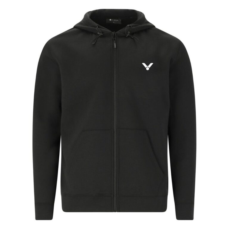 Victor Varo Technical Full-Zip Junior Hoody Black