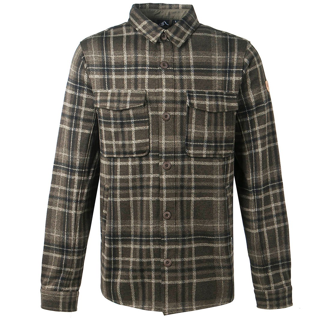 Whistler Outdoor skjorte Dewey Checked Fleece Jakke Herre