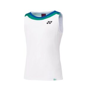 Yonex 75th Sleeveless Top 20630AEX Dame White - OLD