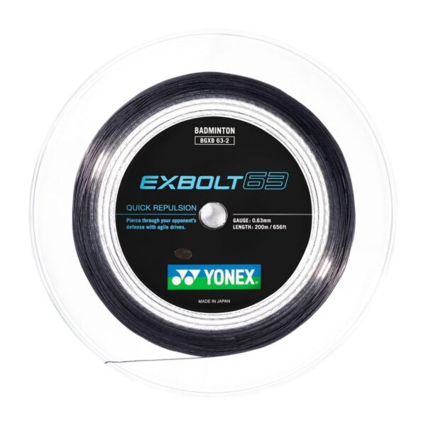 Yonex Exbolt 63 Black 200m