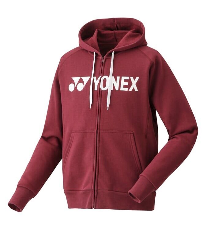 Yonex Full Zip Hoodie YW0018EX Dame Rød - OLD
