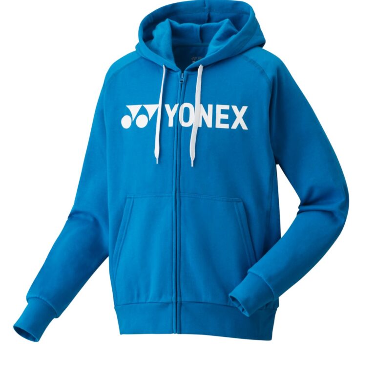 Yonex Junior YJ0018EX Full Zip Club Team Hoodie Blå - OLD