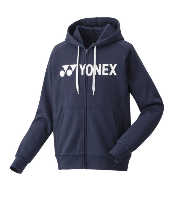 Yonex Junior YJ0018EX Full Zip Club Team Hoodie Navy - OLD