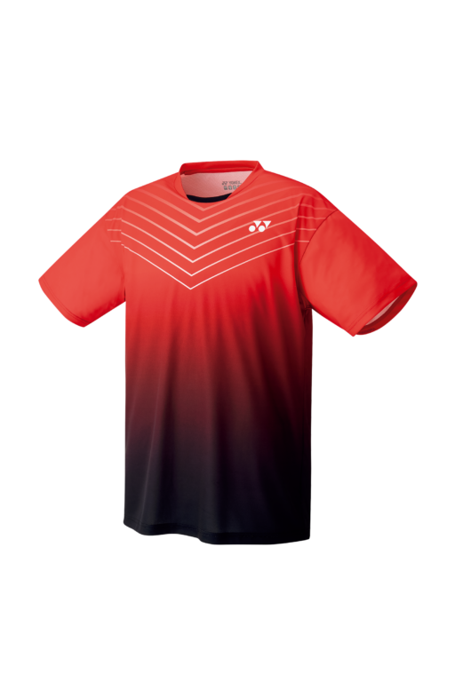 Yonex Mens Crew Neck Shirt 2021 Club Team YM0025EX Rød - OLD