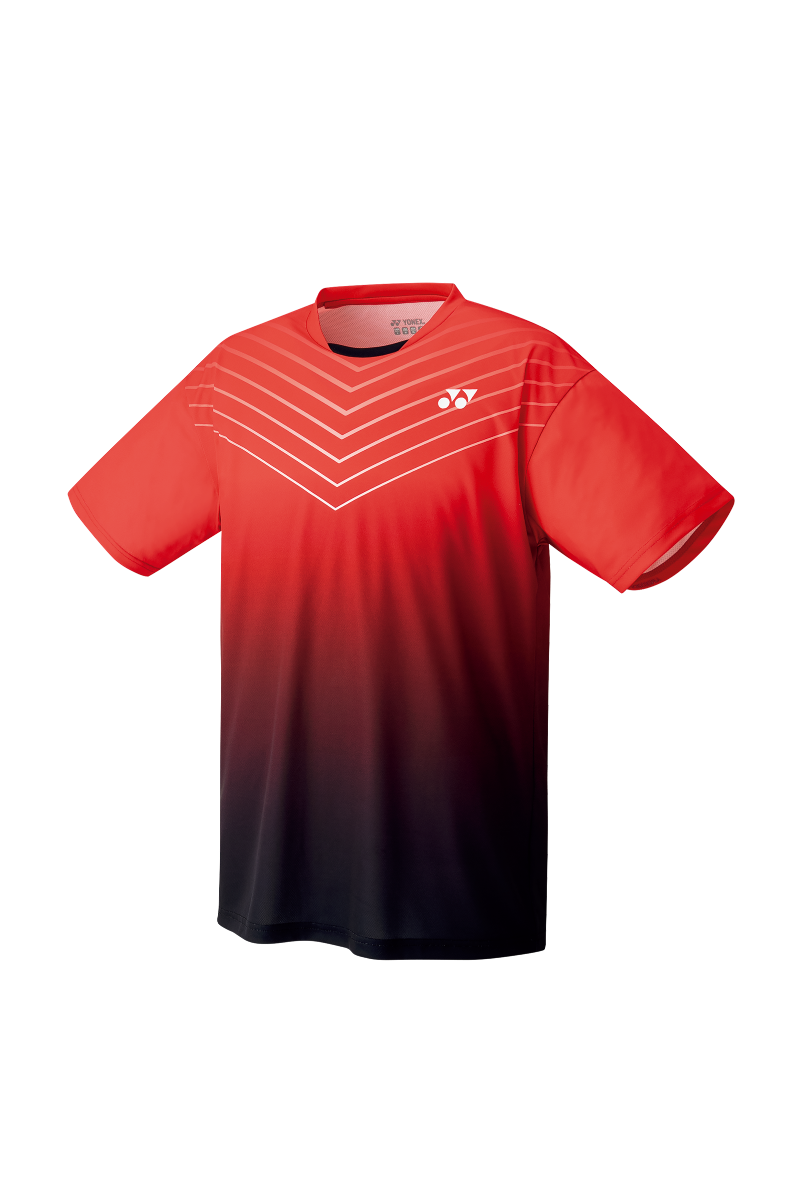 Yonex Mens Crew Neck Shirt 2021 Club Team YM0025EX Rød - OLD