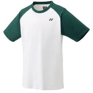 Yonex Mens Practice T-Shirt 2022 16576EX White/Green - OLD