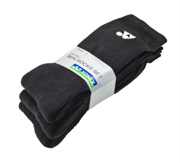 Yonex Performance Socks 8433 3-Pack Black