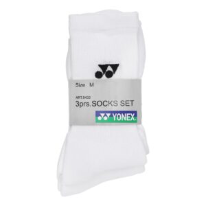 Yonex Performance Socks 8433 3-Pack White