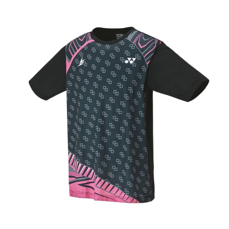 Yonex T-shirt 16509EX Black/Pink - OLD
