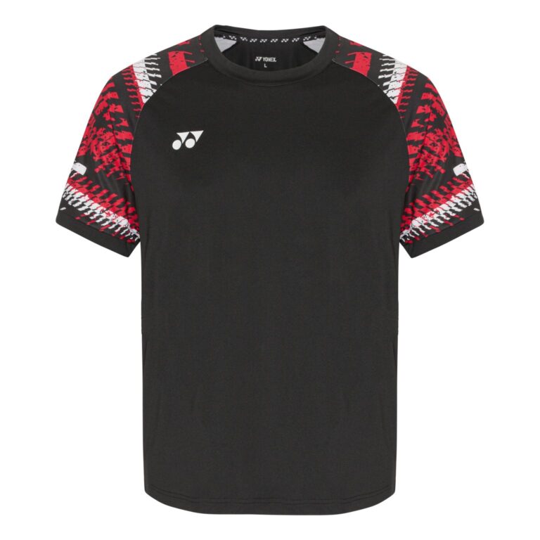 Yonex T-shirt 235402 Black/Red - OLD