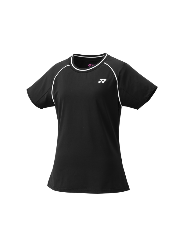 Yonex T-shirt Crew Neck Dame 20600EX Black - OLD