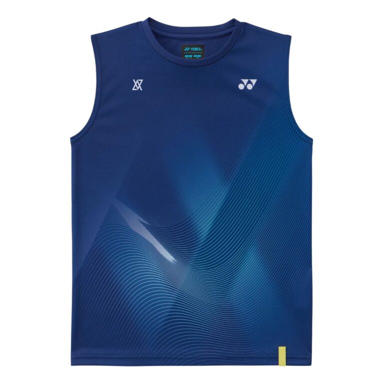 Yonex VA Junior Sleeveless Top Dark Blue