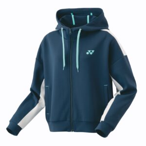 Yonex Women Sweat Full Zip Hoodie 57080EX Indigo Marine - OLD