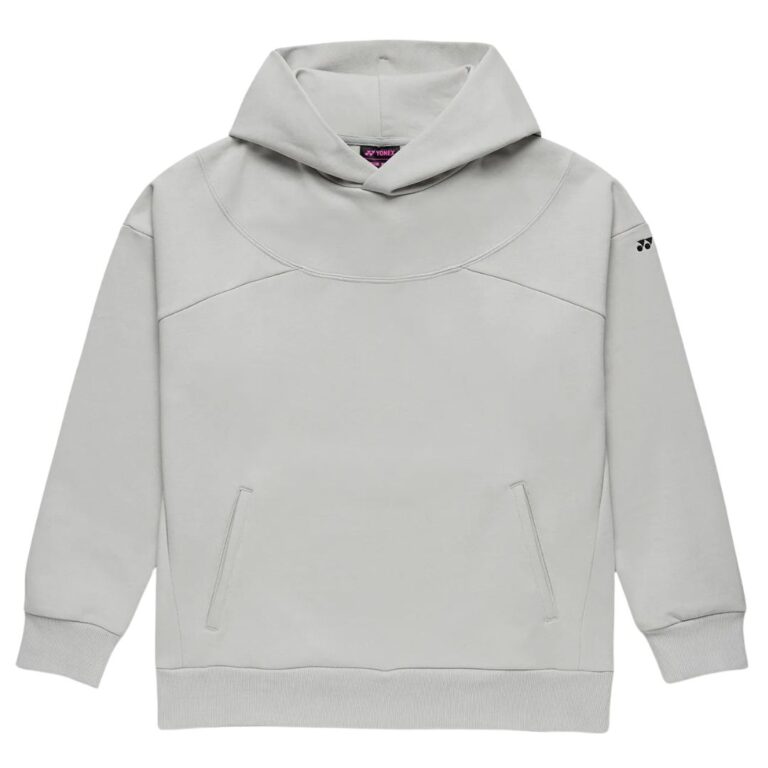 Yonex Women Sweat Hoodie 37006 Silver Grey