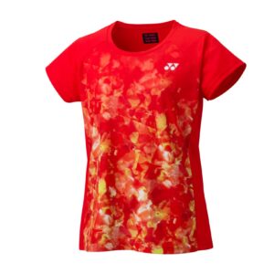 Yonex Women T-shirt 16636EX Clear Red - OLD