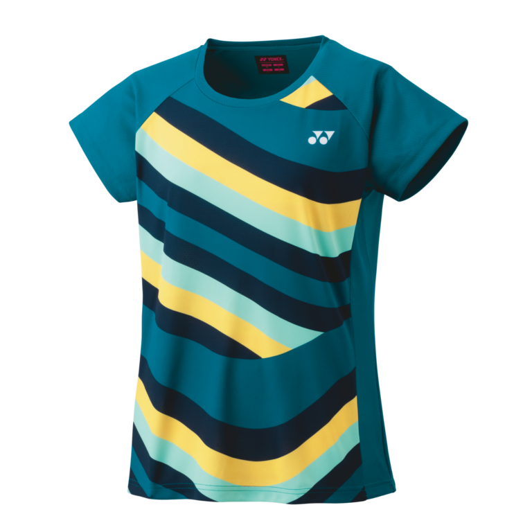 Yonex Women T-shirt 16694EX Blue Green - OLD
