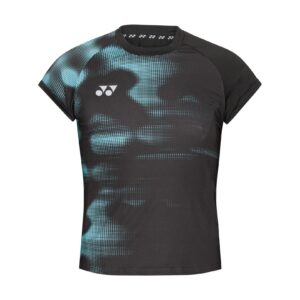 Yonex Women T-shirt 232202 Black/Blue - OLD