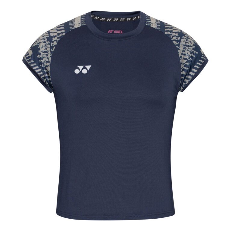 Yonex Women T-shirt 232408 Navy/Sand - OLD