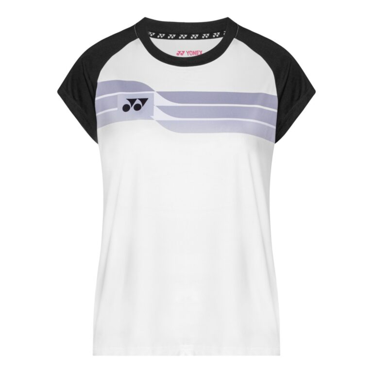Yonex Women T-shirt 242401 White/Black - OLD