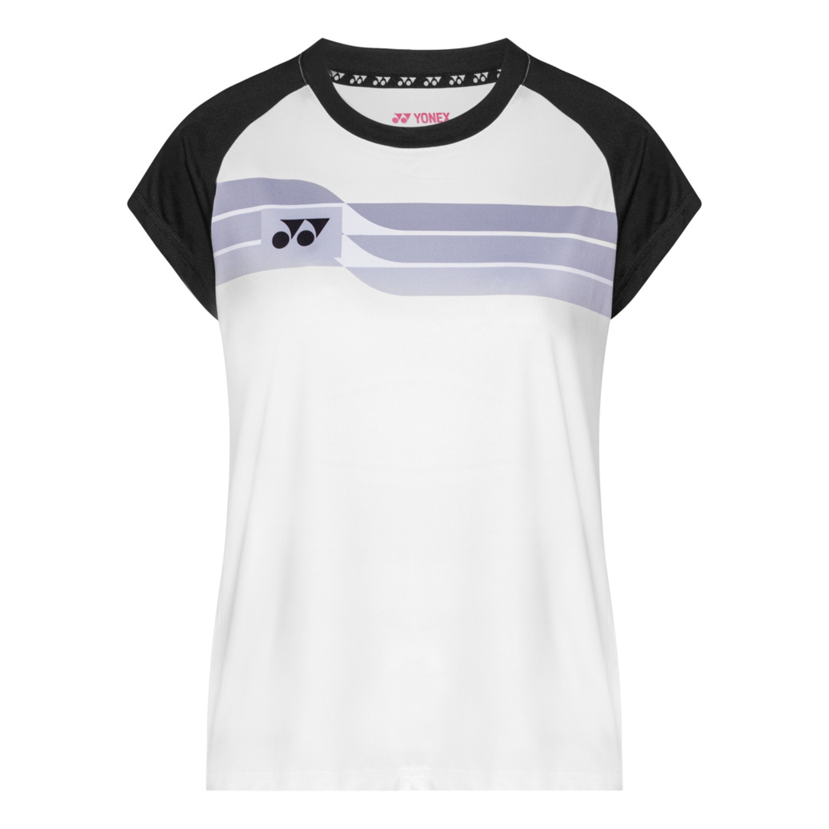 Yonex Women T-shirt 242401 White/Black - OLD