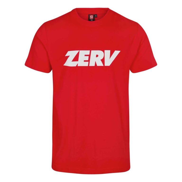 ZERV Promo Junior T-shirt Rød - OLD